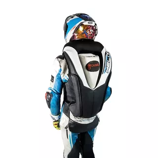 Závodná airbagová vesta Helite GP Air 2 - čierna