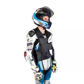 Závodná airbagová vesta Helite GP Air 2 - čierna