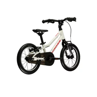 Detský bicykel Kross Liftie 14" - model 2025 - šedá / červená / lesk