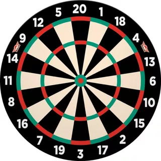 Skrinka s terčom Bull's Magnetic Paper Dartboard Cabinet Set