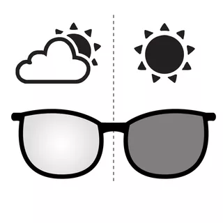 Polarizačné a fotochromatické slnečné okuliare inSPORTline Molineto biele