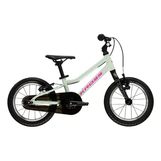 Detský bicykel Kross Liftie 14" - model 2025 - mätová / ružová / matný