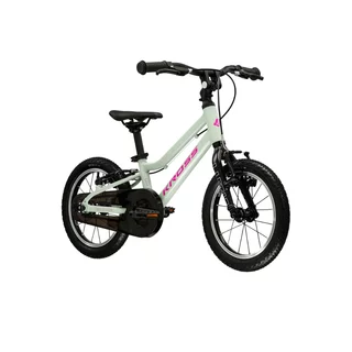 Detský bicykel Kross Liftie 14" - model 2025 - šedá / červená / lesk