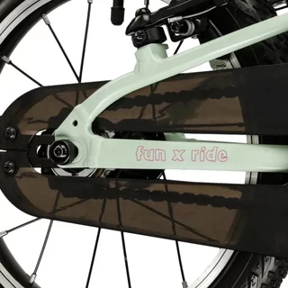 Detský bicykel Kross Liftie 14" - model 2025 - šedá / červená / lesk