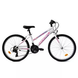 Juniorsky bicykel Matrix Garden 24" 9.0 - čierna - biela