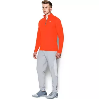 Pánska mikina Under Armour Threadborne Streaker 1/4 Zip - Orange