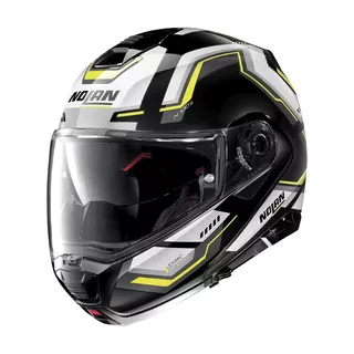 Moto helma Nolan N100-5 Upwind N-Com P/J - Flat Black
