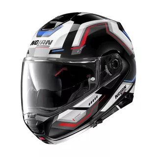 Moto helma Nolan N100-5 Upwind N-Com P/J - Flat Black