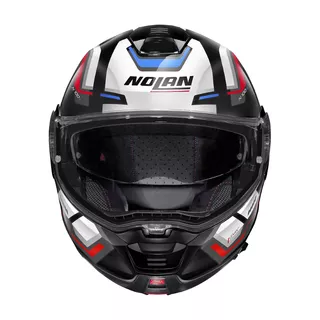 Moto helma Nolan N100-5 Upwind N-Com P/J - Flat Black
