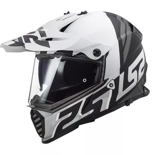 Moto prilba LS2 MX436 Pioneer Evo - Evolve Red White