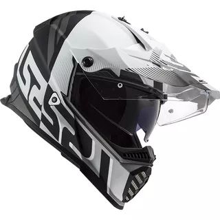 Moto prilba LS2 MX436 Pioneer Evo - Evolve Red White
