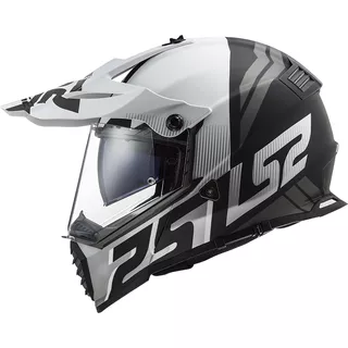 Moto prilba LS2 MX436 Pioneer Evo - Evolve Red White