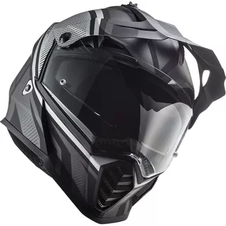 Moto prilba LS2 MX436 Pioneer Evo - Evolve Red White