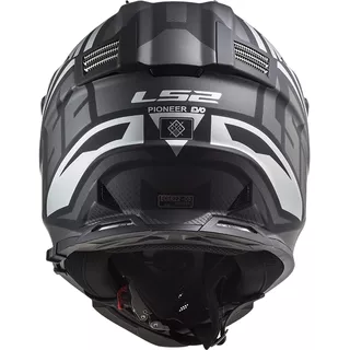Moto prilba LS2 MX436 Pioneer Evo - Evolve Red White