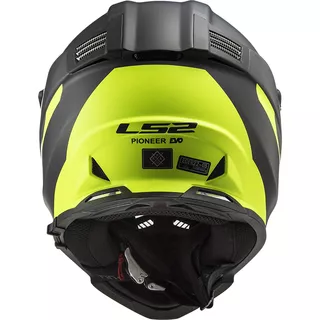 Moto prilba LS2 MX436 Pioneer Evo - Evolve Red White