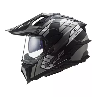 Enduro prilba LS2 MX701 Explorer Atlantis - Glossy Red White Blue