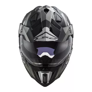 Enduro prilba LS2 MX701 Explorer Atlantis - Glossy Red White Blue