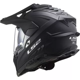 Enduro prilba LS2 MX701 Explorer Solid - Matt Black