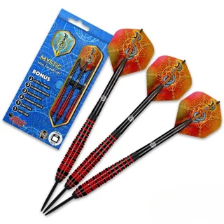 Šípky Shot Value Range Mystic Red Plated Brass steel 3ks