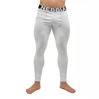 Pánske legíny s vreckom Nebbia Discipline 708 - Black - White
