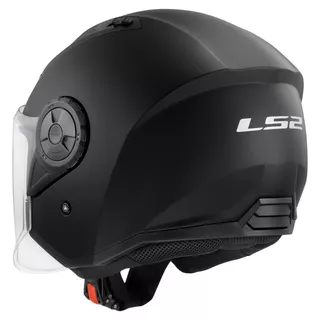 Moto prilba LS2 OF616 Airflow II Solid Matt Black