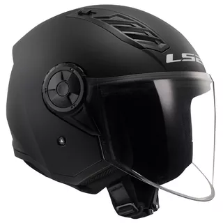 Moto prilba LS2 OF616 Airflow II Solid Matt Black