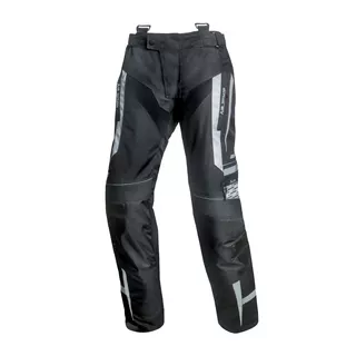 Pánske textilné moto nohavice Spark Mizzen - 2. akosť - červeno-čierna