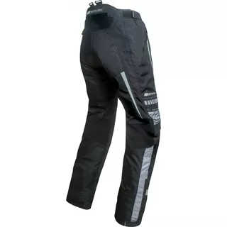 Pánske textilné moto nohavice Spark Mizzen - 2. akosť - červeno-čierna