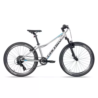 Juniorský horský bicykel Galaxy Pavo 24" 9.0 - strieborná