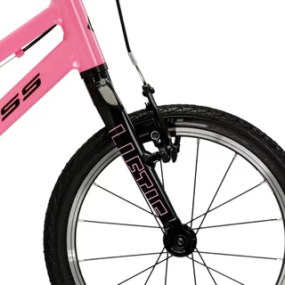Detský bicykel Kross Liftie 16" - model 2025 - zelená / čierna / matný