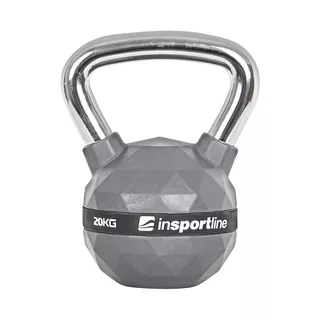 Pogumovaná činka inSPORTline Ketlebel PU 20kg - 2.akosť