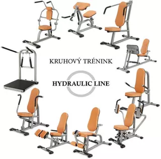 Posilňovač prsných svalov - Hydraulicline CPD800 - čierna
