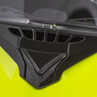 Moto prilba Cassida Compress 2.0 Refraction P/J - čierna matná/šedá/žltá fluo