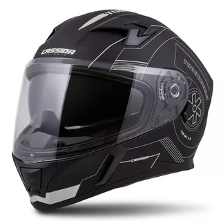 Moto prilba Cassida Integral 3.0 Turbohead - čierna matná/oranžová/modrá