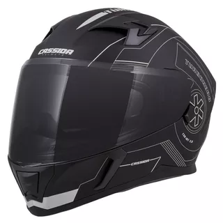 Moto prilba Cassida Integral 3.0 Turbohead - čierna matná/oranžová/modrá