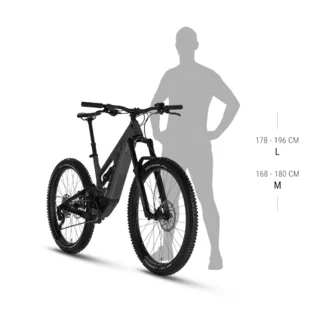 Celoodpružený elektrobicykel Kellys Theos F60 SH 725Wh 29"/27,5" - model 2025 - Anthracite