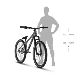 Dirtový bicykel KELLYS WHIP 70 DJ 26" - model 2025 - Dusty Orange