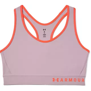 Dámska športová podprsenka Under Armour Mid Keyhole - Halo Gray