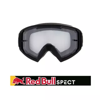 Motokrosové okuliare RedBull Spect Strive, čierne matné, plexi číre