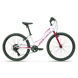 Juniorský dievčenský bicykel Galaxy Ruby 24" 9.0 - strieborná