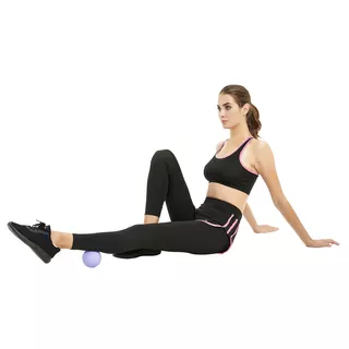 Masážne loptičky inSPORTline Thera 6,5 cm - fialová