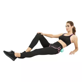 Masážne loptičky inSPORTline Thera 9 cm - tyrkysová