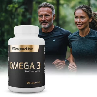 Výživový doplnok inSPORTline Omega 3, 90 kapsúl