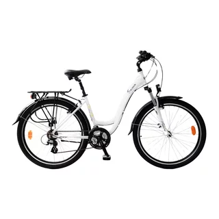 Dámsky mestský bicykel Saveno Magnolia 27,5" - model 2025 - biela