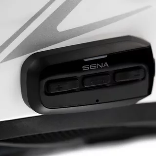 Moto prilba s headsetom SENA Outstar S matná čierna