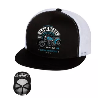 Šiltovka BLACK HEART Style and Power Trucker - biela