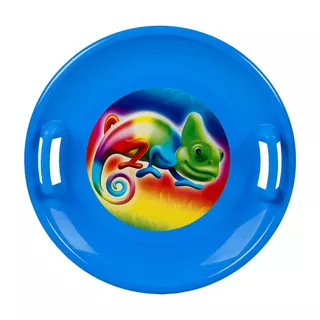 Tanier na sneh STT - modrá emoji girl - modrá chameleón