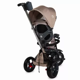Detská trojkolka s vodiacou tyčou Coccolle Velo - žltá