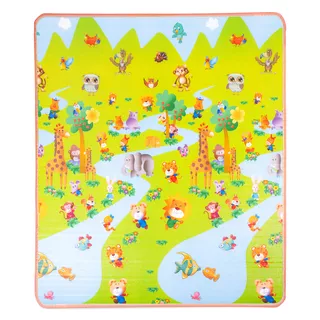 Rolovateľná detská podložka inSPORTline Lhotino 150x180x1,5 cm - Podmorský svet