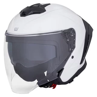 Moto prilba W-TEC Voltik - biela lesk